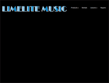 Tablet Screenshot of limelitemusic.com